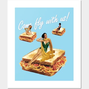 Sandwich airlines - Come fly with us! Posters and Art